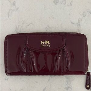 Coach Madison Accordion Zip Around Wallet 46620